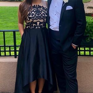 Italian black tie style dress